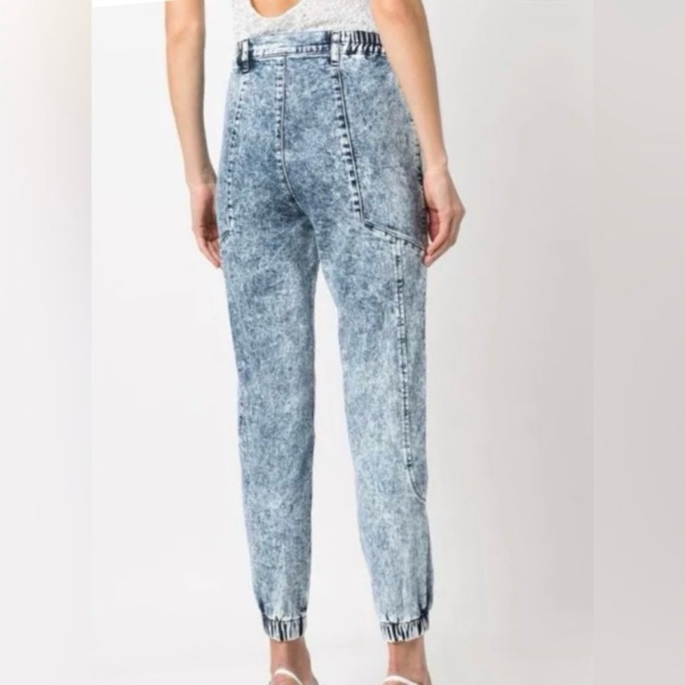 NWT Retrofete Acid Wash Crop Jeans 25 | 80s 90s Y2k MTV Mall Goth Indie Sleaze - Picture 5 of 8
